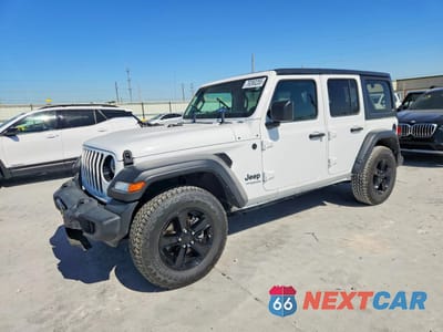2021 JEEP WRANGLER UNLIMITED SPORT 1C4HJXDG4MW720856 - główne zdjęcie licytacji z USA - miniatura