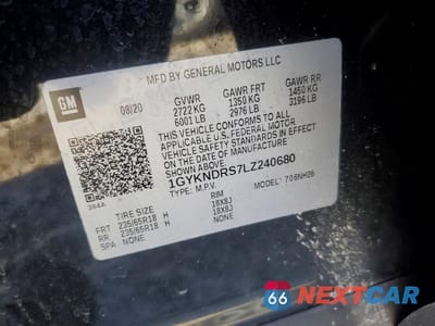 Zdjęcie 13 z 13 samochodu: 2020 CADILLAC XT5 PREMIUM LUXURY VIN:1GYKNDRS7LZ240680 - miniatura