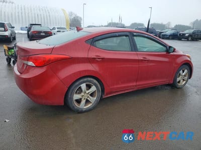 Trzecie zdjęcie samochodu z tyłu: 2012 HYUNDAI ELANTRA GLS VIN:KMHDH4AE5CU441207 - miniatura