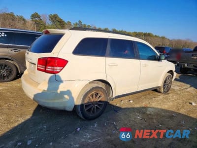 Trzecie zdjęcie samochodu z tyłu: 2017 DODGE JOURNEY SE VIN:3C4PDCAB9HT598690 - miniatura