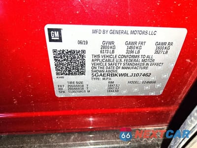 Zdjęcie 13 z 14 samochodu: 2020 BUICK ENCLAVE ESSENCE VIN:5GAERBKW0LJ107462 - miniatura