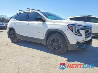 Czwarte zdjęcie samochodu z boku: 2022 GMC TERRAIN AT4 VIN:3GKALYEV8NL177554 - miniatura