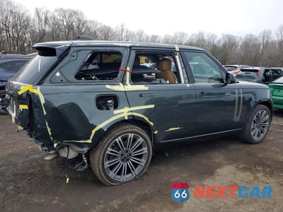 Trzecie zdjęcie samochodu z tyłu: 2023 LAND ROVER RANGE ROVER SE VIN:SALKP9FU3PA082869 - miniatura