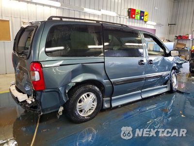 Trzecie zdjęcie samochodu z tyłu: 2004 CHEVROLET VENTURE INCOMPLETE VIN:1GBDX23E04D131769 - miniatura