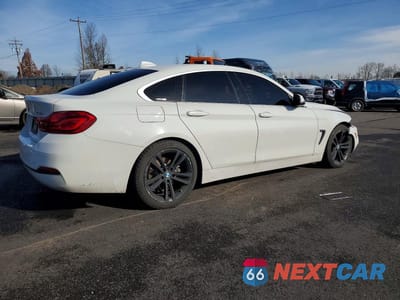 Trzecie zdjęcie samochodu z tyłu: 2019 BMW 430I GRAN COUPE VIN:WBA4J1C56KBM12620 - miniatura
