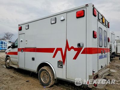 Drugie zdjęcie samochodu z przodu: 2021 FORD ECONOLINE E350 SD AMBULANCE VIN:1FDWE3FN1MDC18605 - miniatura