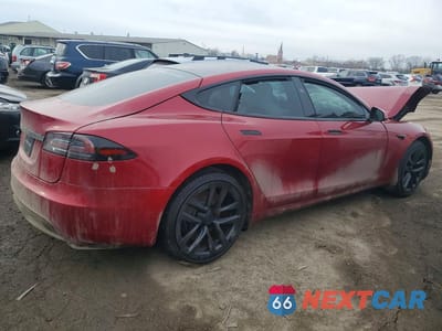 Trzecie zdjęcie samochodu z tyłu: 2025 TESLA MODEL S VIN:5YJSA1E56SF549822 - miniatura