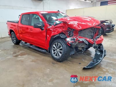 Czwarte zdjęcie samochodu z boku: 2020 CHEVROLET SILVERADO K1500 RST VIN:3GCUYEED5LG190865 - miniatura
