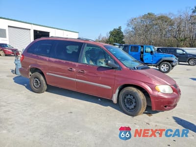 Czwarte zdjęcie samochodu z boku: 2002 DODGE GRAND CARAVAN SPORT VIN:2B4GP44332R574460 - miniatura