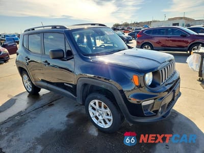 Czwarte zdjęcie samochodu z boku: 2022 JEEP RENEGADE LATITUDE VIN:ZACNJDB18NPN87546 - miniatura