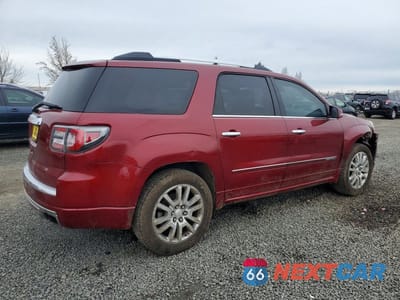 Trzecie zdjęcie samochodu z tyłu: 2015 GMC ACADIA DENALI VIN:1GKKVTKDXFJ238571 - miniatura