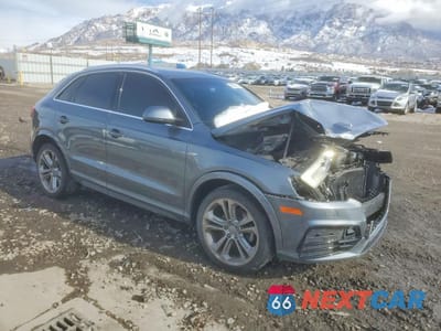 Czwarte zdjęcie samochodu z boku: 2017 AUDI Q3 PRESTIGE VIN:WA1GCCFS6HR015152 - miniatura