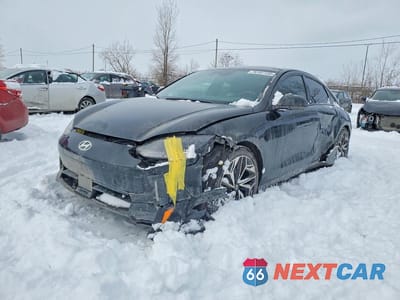2023 HYUNDAI IONIQ 6 LIMITED KMHM54AC5PA047866 - główne zdjęcie licytacji z USA - miniatura