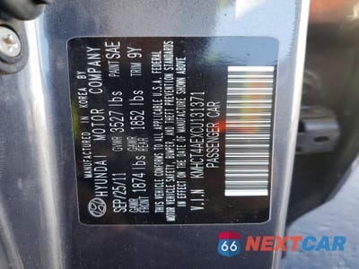 Zdjęcie 12 z 12 samochodu: 2012 HYUNDAI ACCENT GLS VIN:KMHCT4AEXCU131371 - miniatura