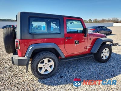 Trzecie zdjęcie samochodu z tyłu: 2010 JEEP WRANGLER SPORT VIN:1J4AA2D1XAL139272 - miniatura