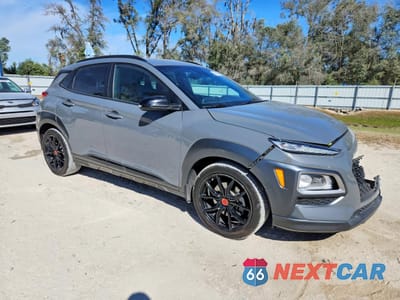 Czwarte zdjęcie samochodu z boku: 2021 HYUNDAI KONA NIGHT VIN:KM8K63A59MU691882 - miniatura