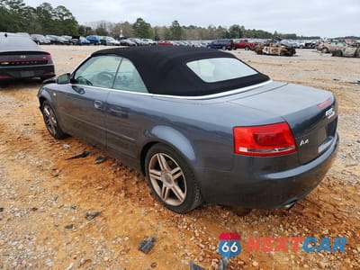 Drugie zdjęcie samochodu z przodu: 2008 AUDI A4 2.0T CABRIOLET VIN:WAUAF48H68K004846 - miniatura