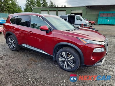 Czwarte zdjęcie samochodu z boku: 2021 NISSAN ROGUE SL VIN:JN8AT3CB2MW239406 - miniatura