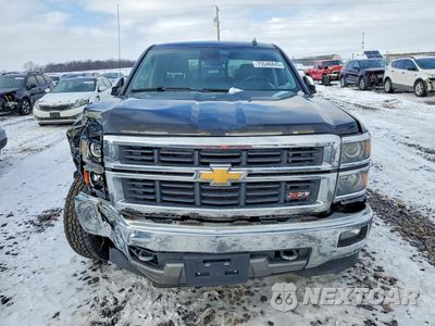 Piąte zdjęcie samochodu w środku: 2014 CHEVROLET SILVERADO K1500 LTZ VIN:3GCUKSEC2EG107757 - miniatura