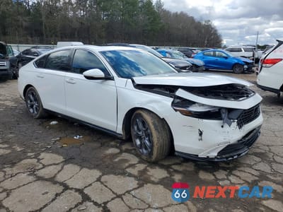 Czwarte zdjęcie samochodu z boku: 2023 HONDA ACCORD HYBRID EXL VIN:1HGCY2F64PA012994 - miniatura