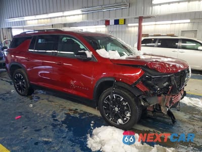Czwarte zdjęcie samochodu z boku: 2025 CHEVROLET TRAVERSE LT VIN:1GNERGRS2SJ269193 - miniatura