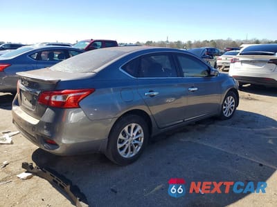 Trzecie zdjęcie samochodu z tyłu: 2018 NISSAN SENTRA S VIN:3N1AB7AP0JY228173 - miniatura