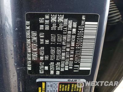 Zdjęcie 13 z 13 samochodu: 2013 HYUNDAI SANTA FE SPORT 2.4L VIN:5XYZU3LB5DG030640 - miniatura