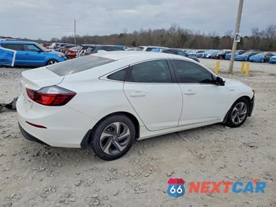 Trzecie zdjęcie samochodu z tyłu: 2019 HONDA INSIGHT EX VIN:19XZE4F5XKE022732 - miniatura