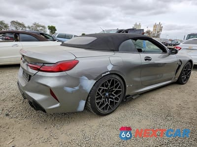 Trzecie zdjęcie samochodu z tyłu: 2020 BMW M8 VIN:WBSDZ0C02LCD81061 - miniatura