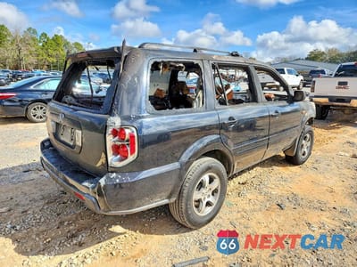 Trzecie zdjęcie samochodu z tyłu: 2006 HONDA PILOT EX VIN:5FNYF28436B040717 - miniatura