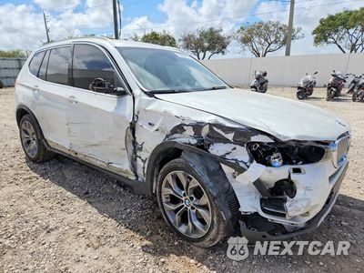 Czwarte zdjęcie samochodu z boku: 2017 BMW X3 XDRIVE28I VIN:5UXWX9C55H0T15260 - miniatura