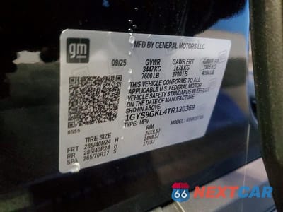 Zdjęcie 13 z 13 samochodu: 2026 CADILLAC ESCALADE SPORT PLATINUM VIN:1GYS9GKL4TR130369 - miniatura