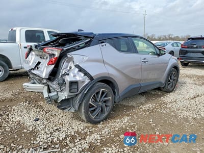 Trzecie zdjęcie samochodu z tyłu: 2020 TOYOTA C-HR XLE VIN:JTNKHMBX3L1087129 - miniatura