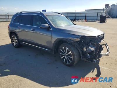 Czwarte zdjęcie samochodu z boku: 2021 MERCEDES-BENZ GLB 250 VIN:W1N4M4GB3MW162740 - miniatura