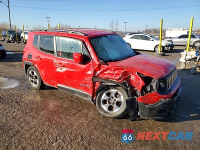Czwarte zdjęcie samochodu z boku: 2015 JEEP RENEGADE LATITUDE VIN:ZACCJABH0FPB61960 - miniatura