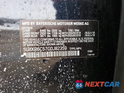 Zdjęcie 13 z 14 samochodu: 2016 BMW X5 XDRIVE50I VIN:5UXKR6C57G0J82359 - miniatura