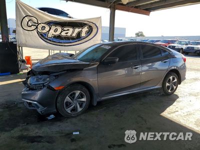 2021 HONDA CIVIC LX 2HGFC2F67MH542949 - główne zdjęcie licytacji z USA - miniatura