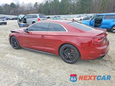 Drugie zdjęcie samochodu z przodu: 2019 AUDI A5 PREMIUM PLUS VIN:WAUTNAF54KA068481 - miniatura