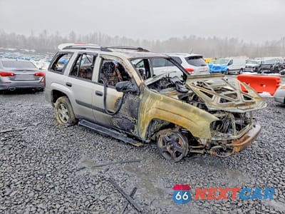 Czwarte zdjęcie samochodu z boku: 2004 CHEVROLET TRAILBLAZER LS VIN:1GNDT13S142272229 - miniatura