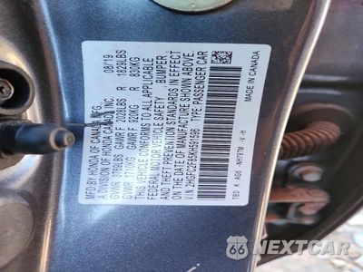 Zdjęcie 13 z 13 samochodu: 2019 HONDA CIVIC SPORT VIN:2HGFC2F85KH591596 - miniatura