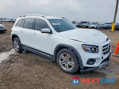 Czwarte zdjęcie samochodu z boku: 2020 MERCEDES-BENZ GLB 250 VIN:W1N4M4GB5LW031193 - miniatura