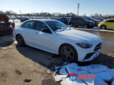 Czwarte zdjęcie samochodu z boku: 2024 MERCEDES-BENZ C 300 4MATIC VIN:W1KAF4HB1RR222982 - miniatura