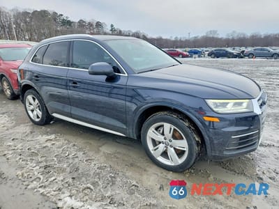 Czwarte zdjęcie samochodu z boku: 2019 AUDI Q5 PREMIUM PLUS VIN:WA1BNAFYXK2057840 - miniatura
