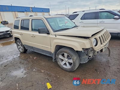 Czwarte zdjęcie samochodu z boku: 2017 JEEP PATRIOT LATITUDE VIN:1C4NJPFA3HD153293 - miniatura