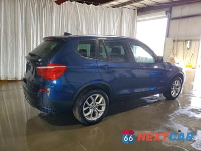 Trzecie zdjęcie samochodu z tyłu: 2013 BMW X3 XDRIVE35I VIN:5UXWX7C50DL980645 - miniatura