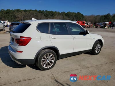 Trzecie zdjęcie samochodu z tyłu: 2017 BMW X3 SDRIVE28I VIN:5UXWZ7C30H0X39295 - miniatura