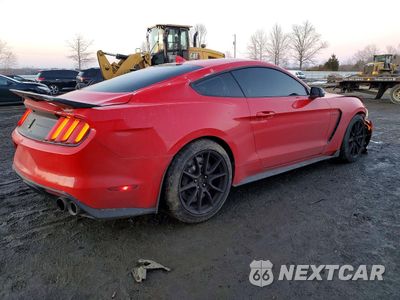 Trzecie zdjęcie samochodu z tyłu: 2020 FORD MUSTANG SHELBY GT350 VIN:1FA6P8JZ6L5551340 - miniatura