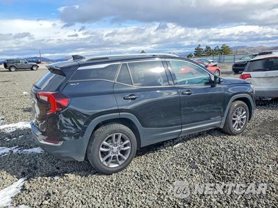 Trzecie zdjęcie samochodu z tyłu: 2024 GMC TERRAIN SLT VIN:3GKALVEG1RL266632 - miniatura