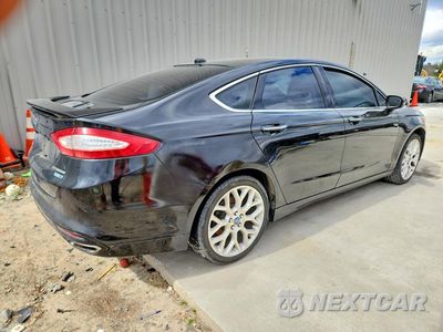 Trzecie zdjęcie samochodu z tyłu: 2013 FORD FUSION TITANIUM VIN:3FA6P0D95DR314060 - miniatura