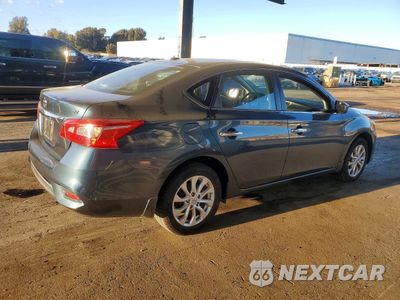 Trzecie zdjęcie samochodu z tyłu: 2017 NISSAN SENTRA S VIN:3N1AB7AP8HY230084 - miniatura